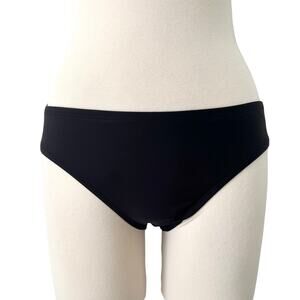 Shade and Shore Swim Bikini Bottom Black S NWT